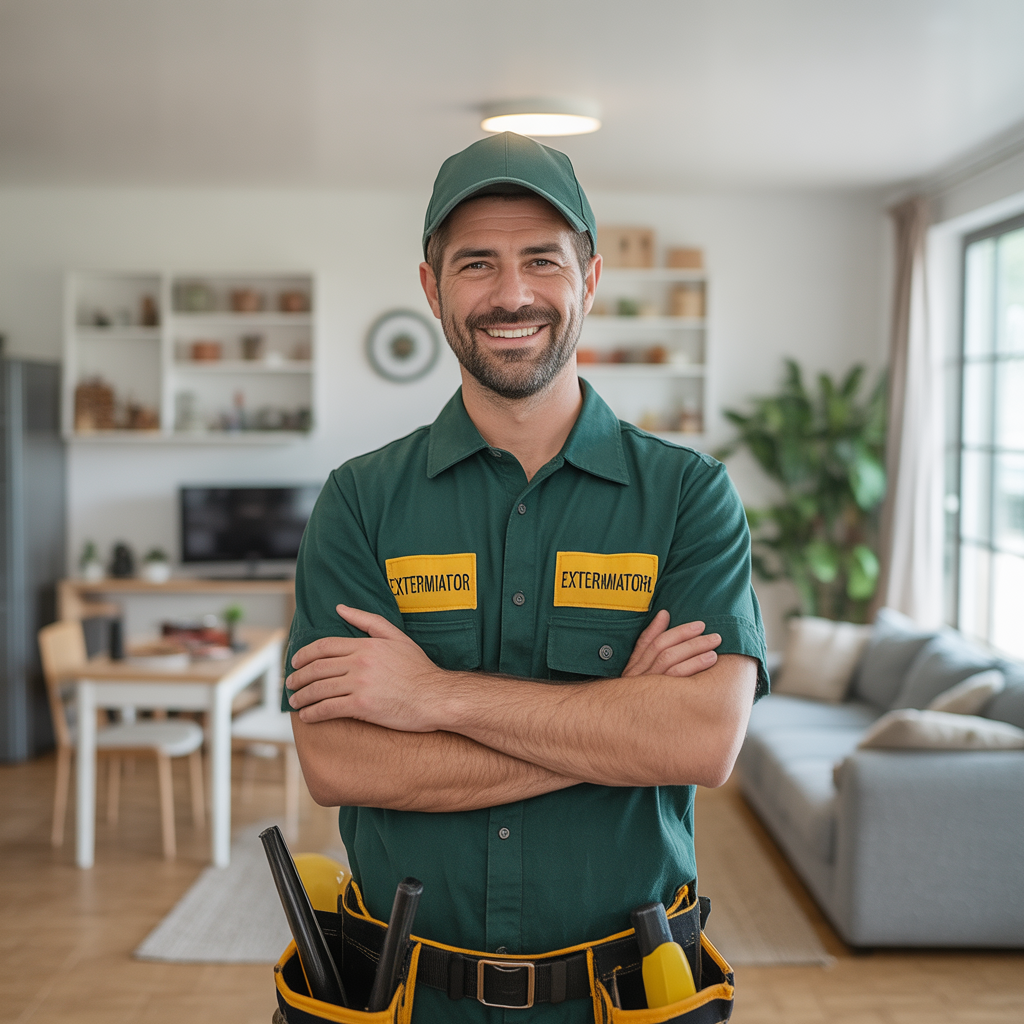 Licensed and certified pest control specialist providing professional exterminator services in Roslyn NY homes